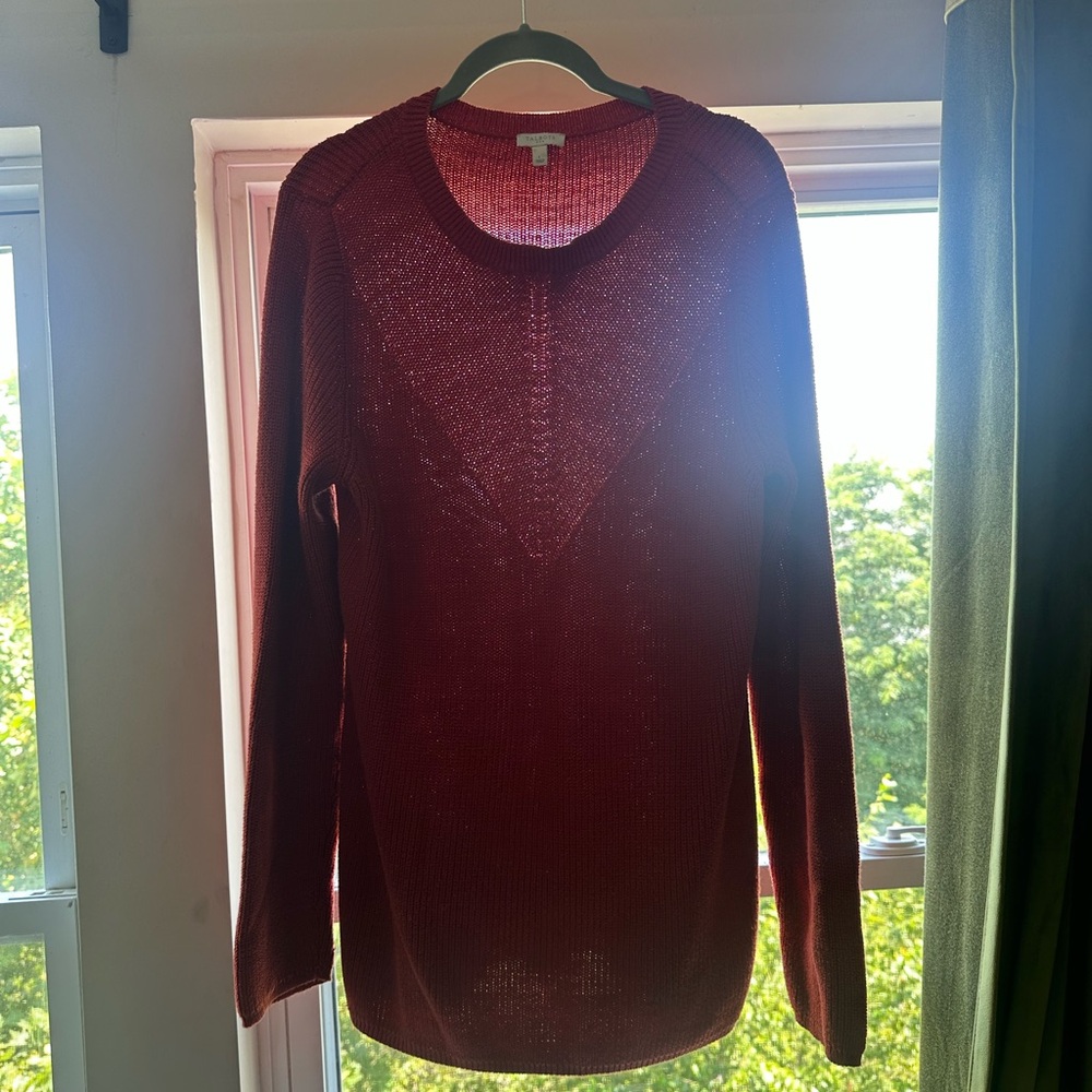 Orange Talbots Sweater- L